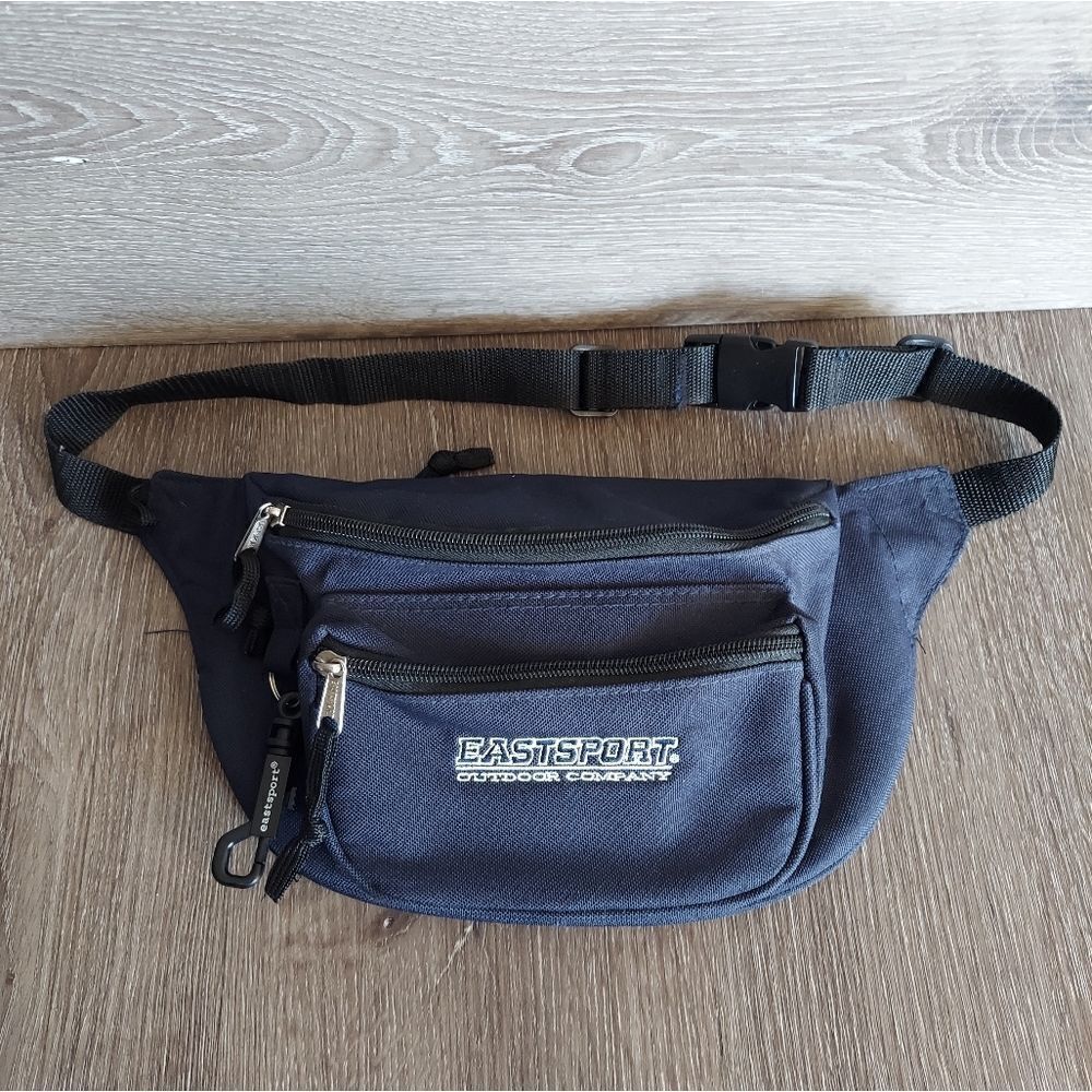 Vintage Eastsport Navy Fanny Pack Waist Bag